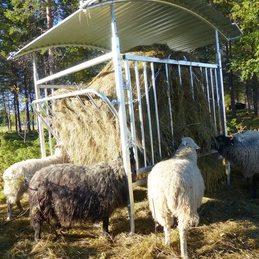 Foderhäck för Får Kellfri med Tak