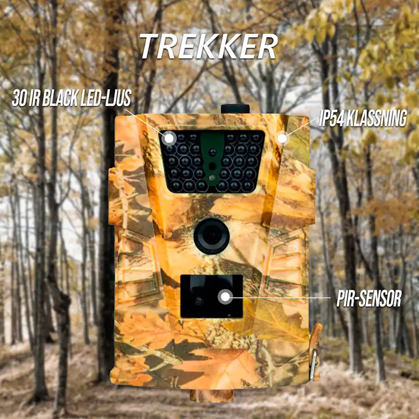 Åtelkamera Trekker Inspelningsbar