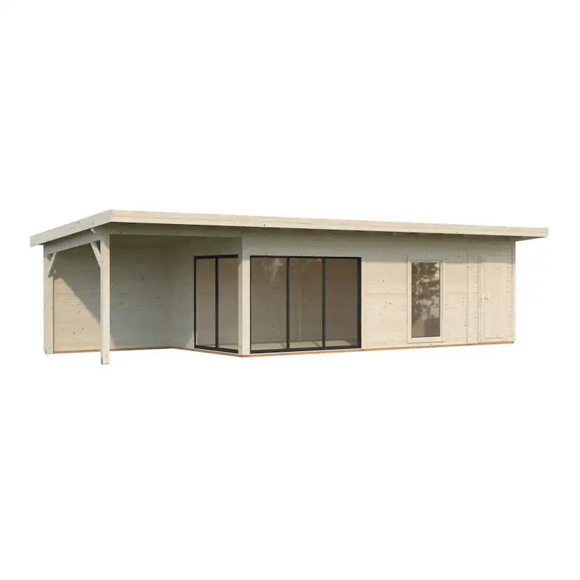 Stuga Palmako Andrea 30,4 m² Slide (inv. 21,1+7,9 m²)
