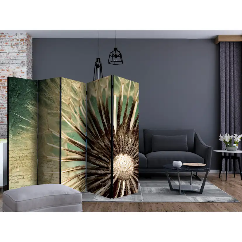 Rumsavdelare Skärmvägg Arkiio Focus on Dandelion II 225x172 cm