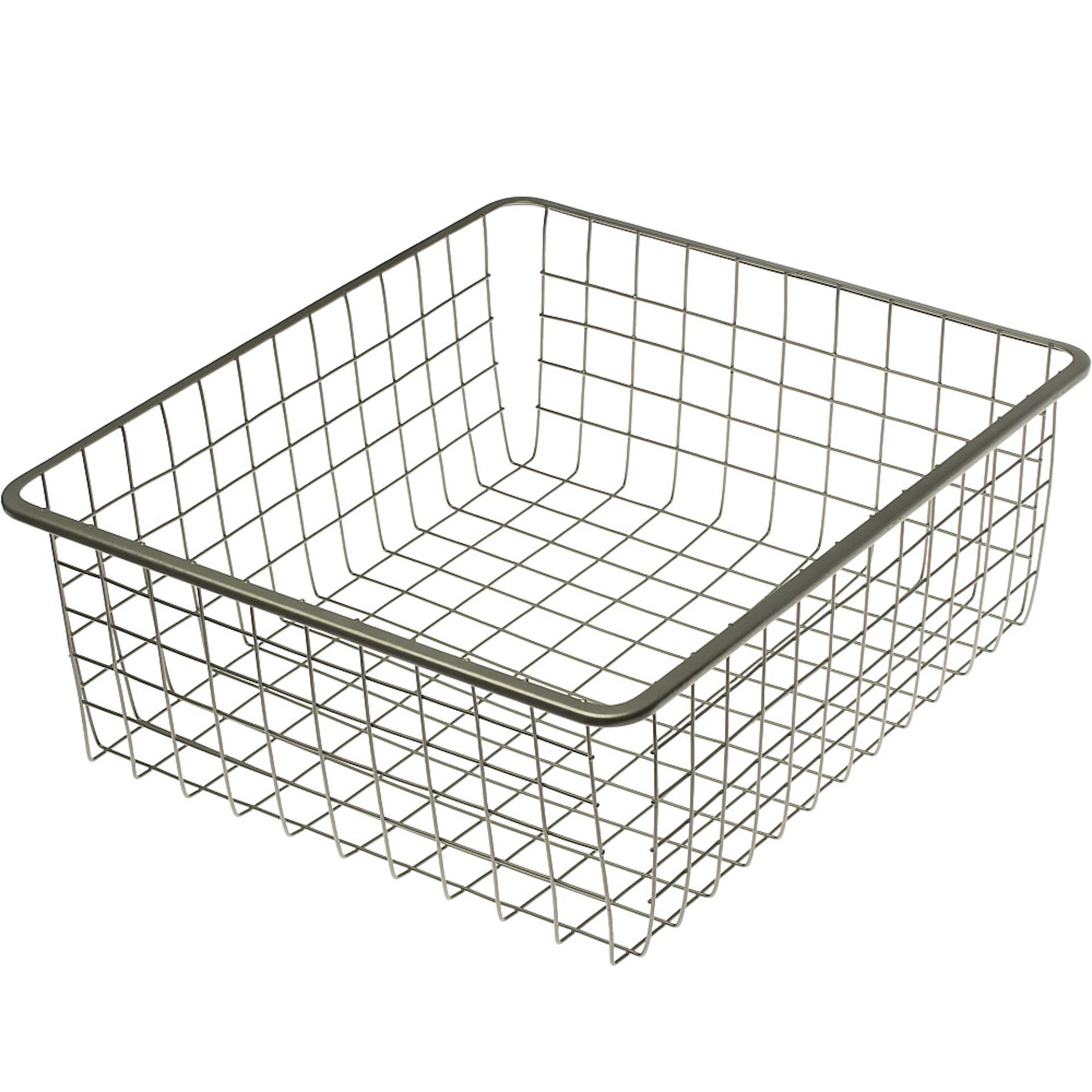 Trådkorg Nimo 43cm Silver till tvättbänk
