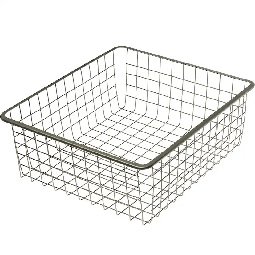 Trådkorg Nimo 43cm Silver till tvättbänk
