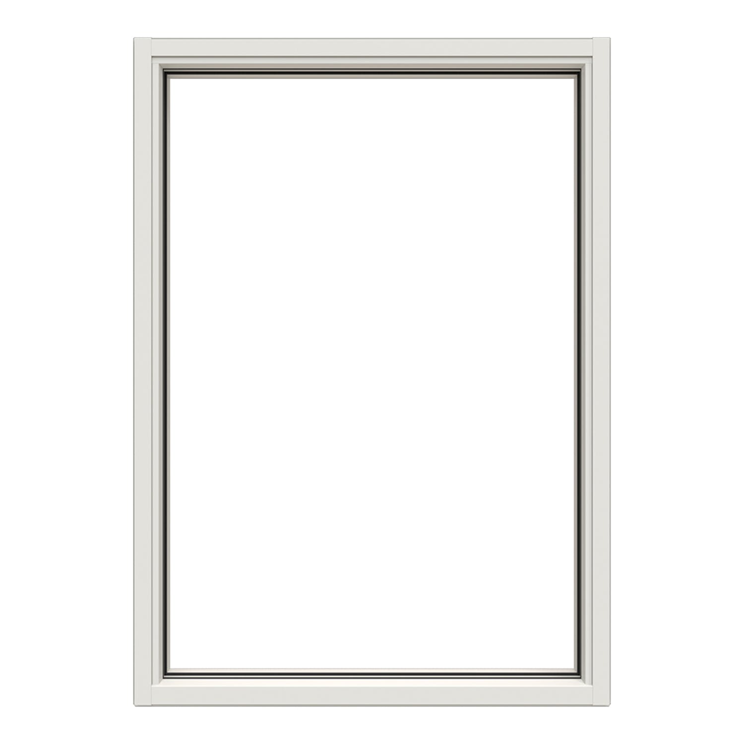 Fast Fönster NorDan NTech Aluminium Lagerfört