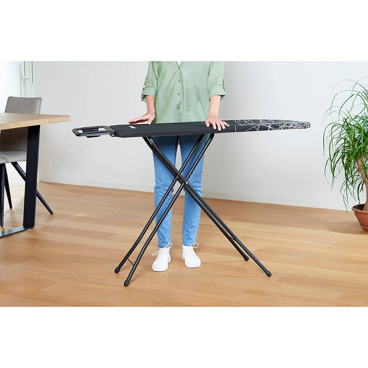 Strykbräda Taurus Argenta Strykbord Svart med Justerbar Höjd