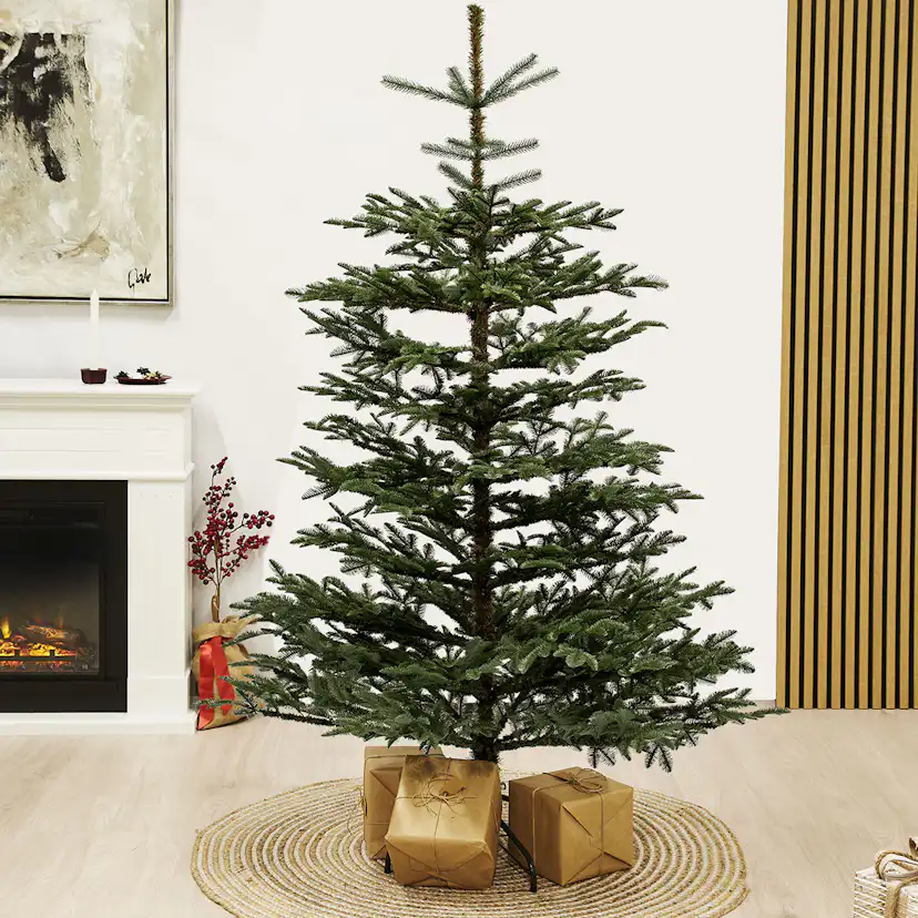Plastgran Nordic Winter Julgran Danish Collection 200 x 158 cm