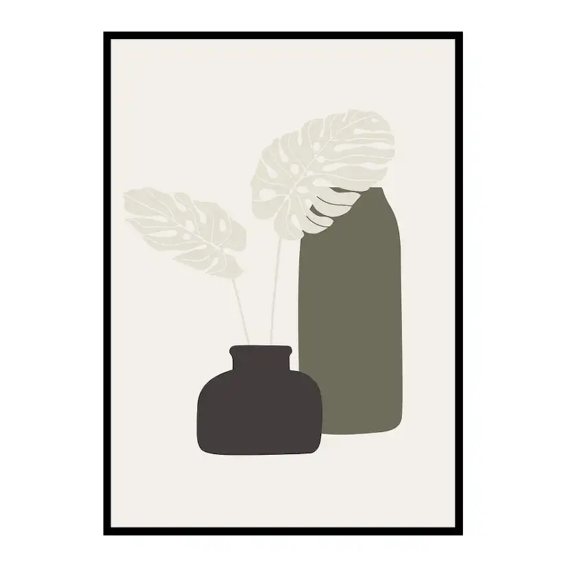 Poster Gallerix Flower Pots No1