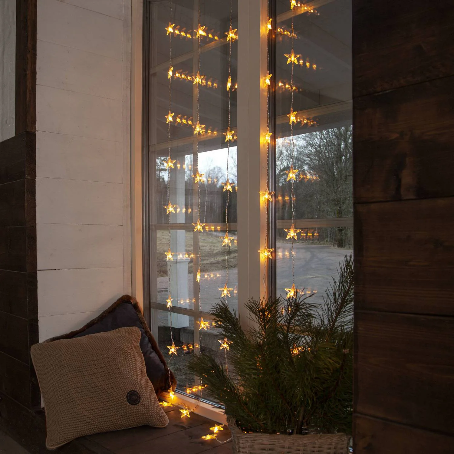 Ljusgardin Star Curtain 200 cm