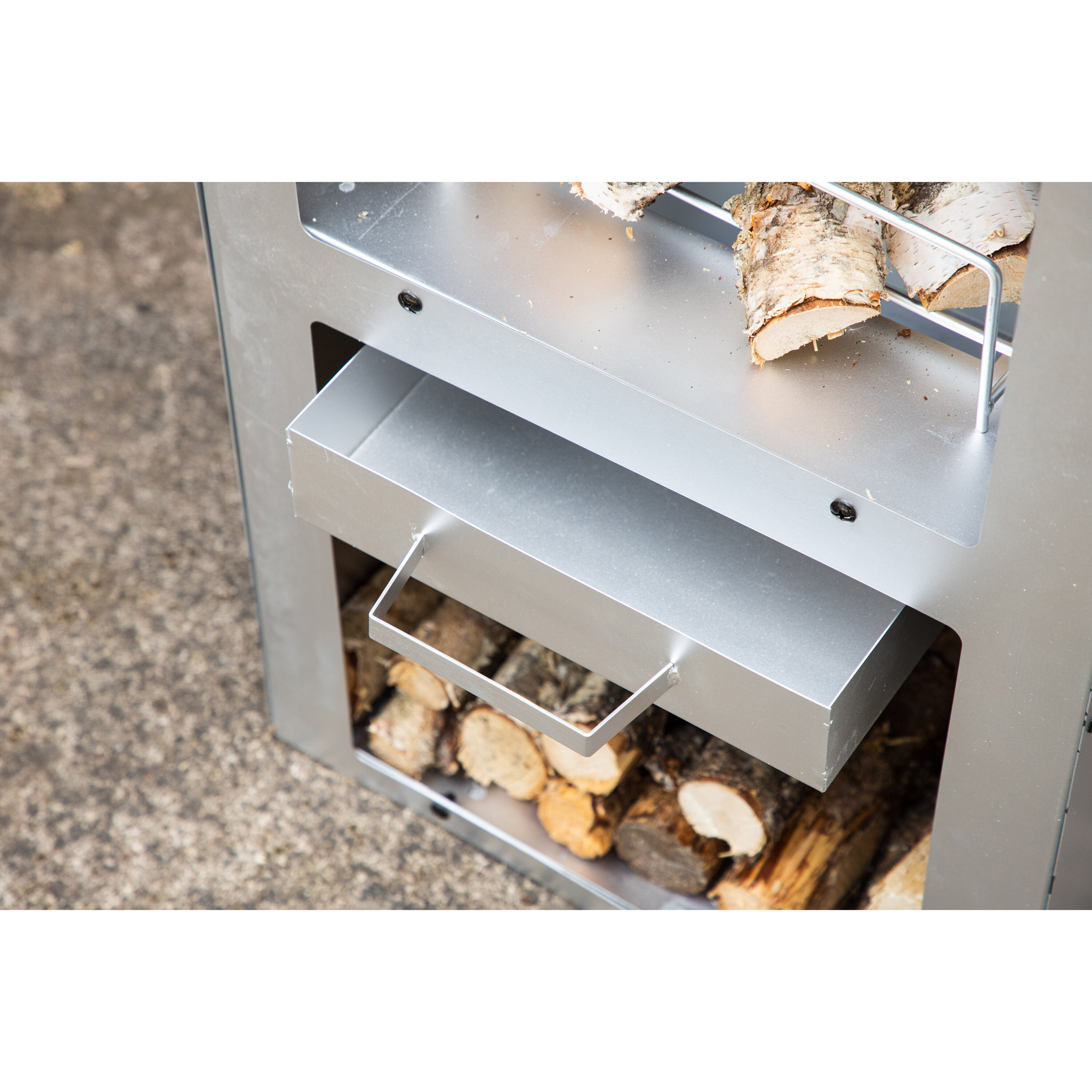 Makarima Firepit Steel - Silver Silver