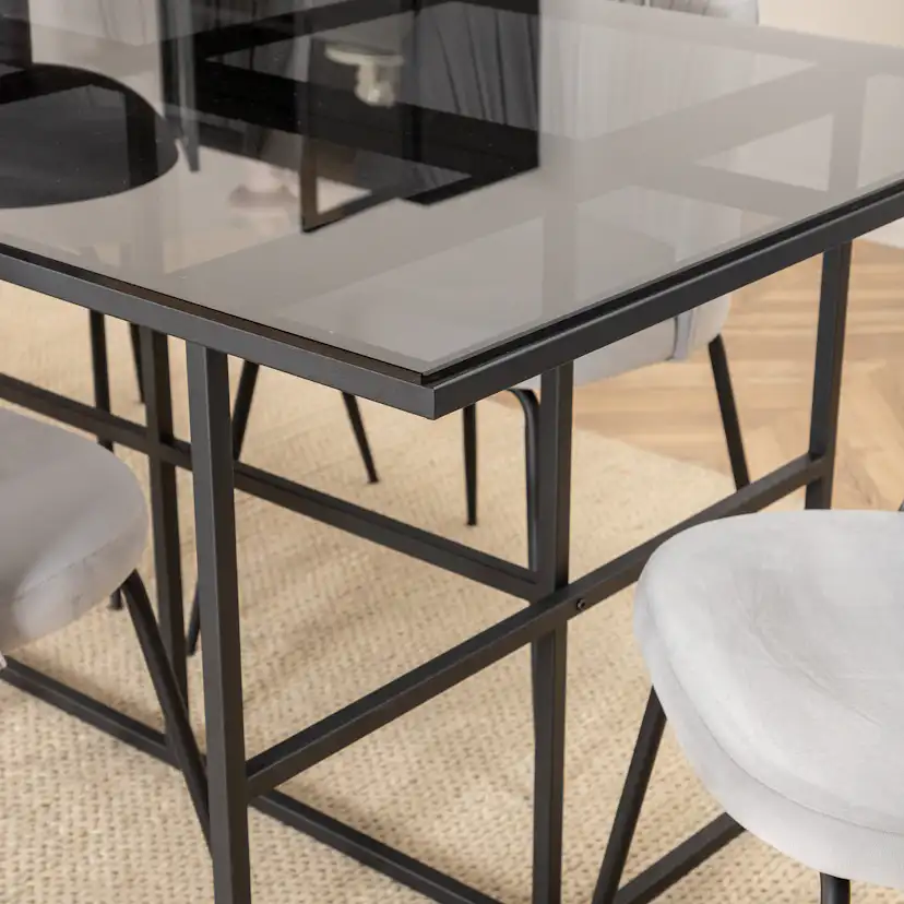 Matgrupp Venture Home Lund med 6 Wrigley Stolar