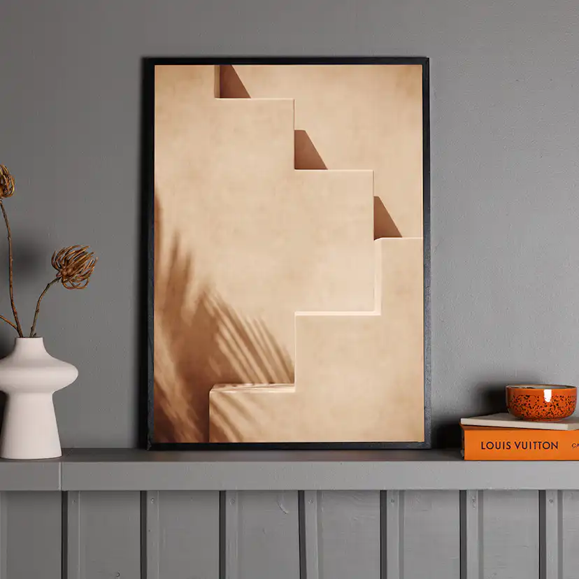 Posters Venture Home Stairs Ljus Orange