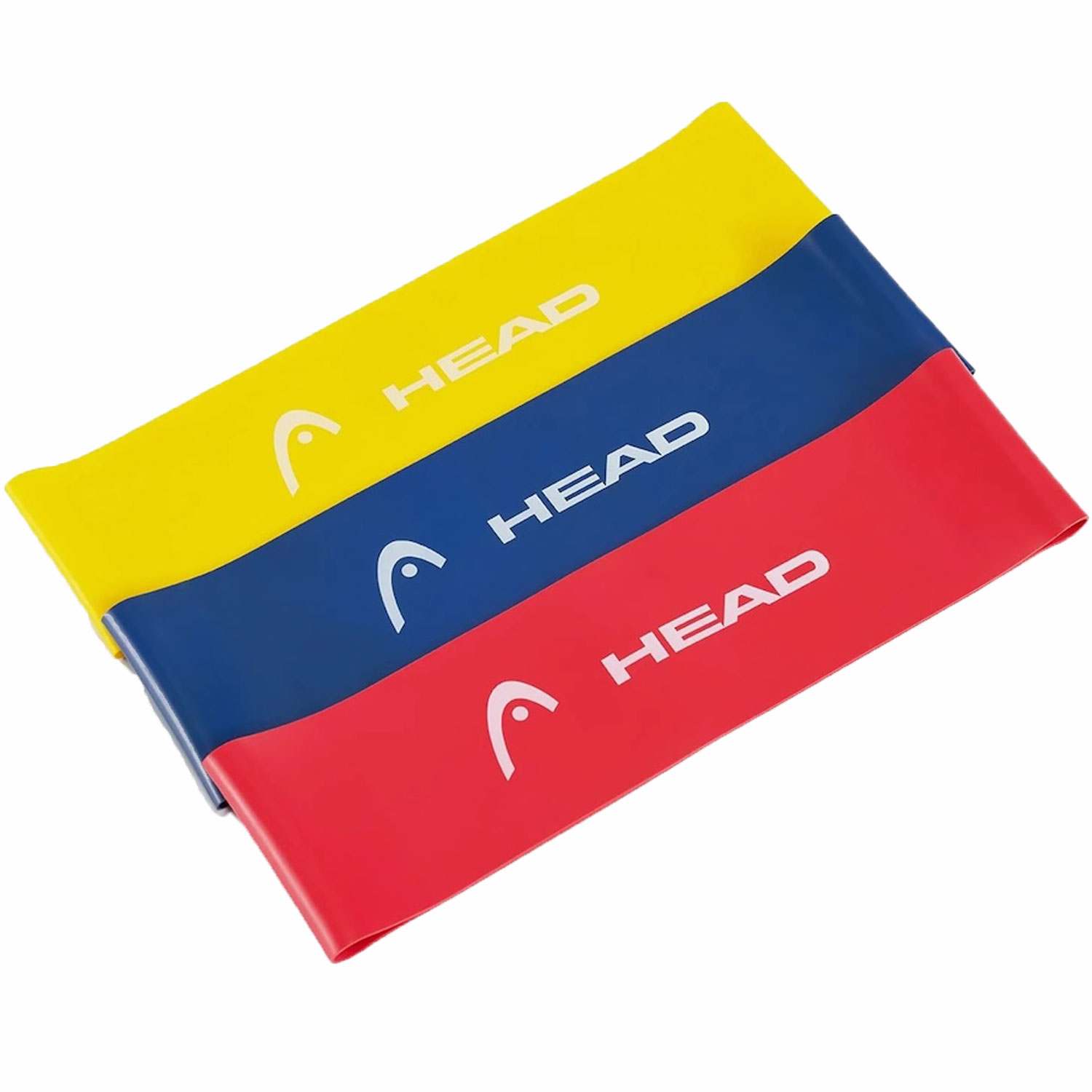 Elastiska Träningsband Head 3-Pack- Med Olika Nivåer Ideala För Motståndsträning I Alla Miljöer