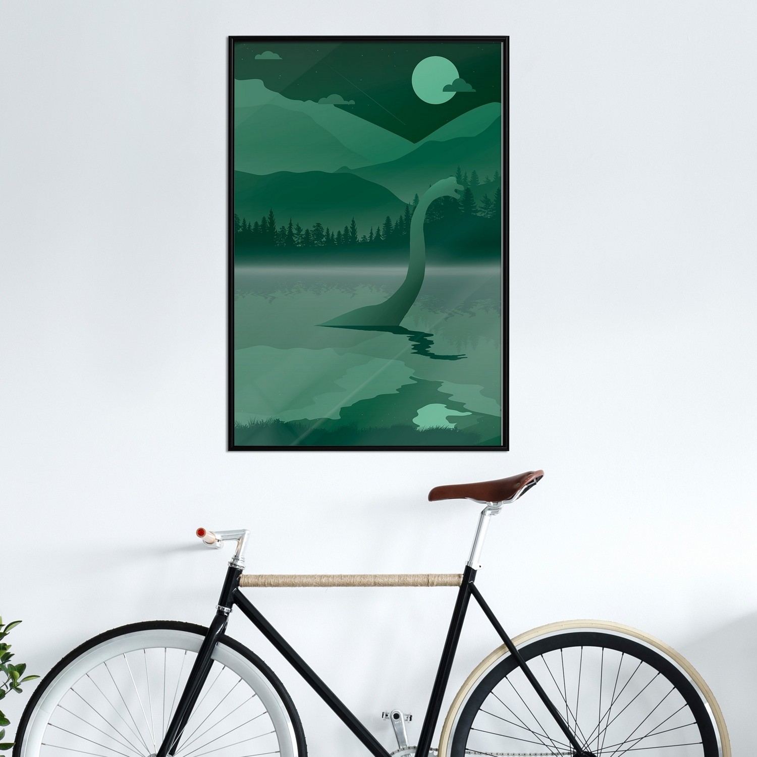 Poster Artgeist Affisch Loch Ness