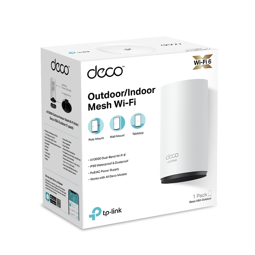 Mesh TP-Link Deco X50-Outdoor 1-Pack