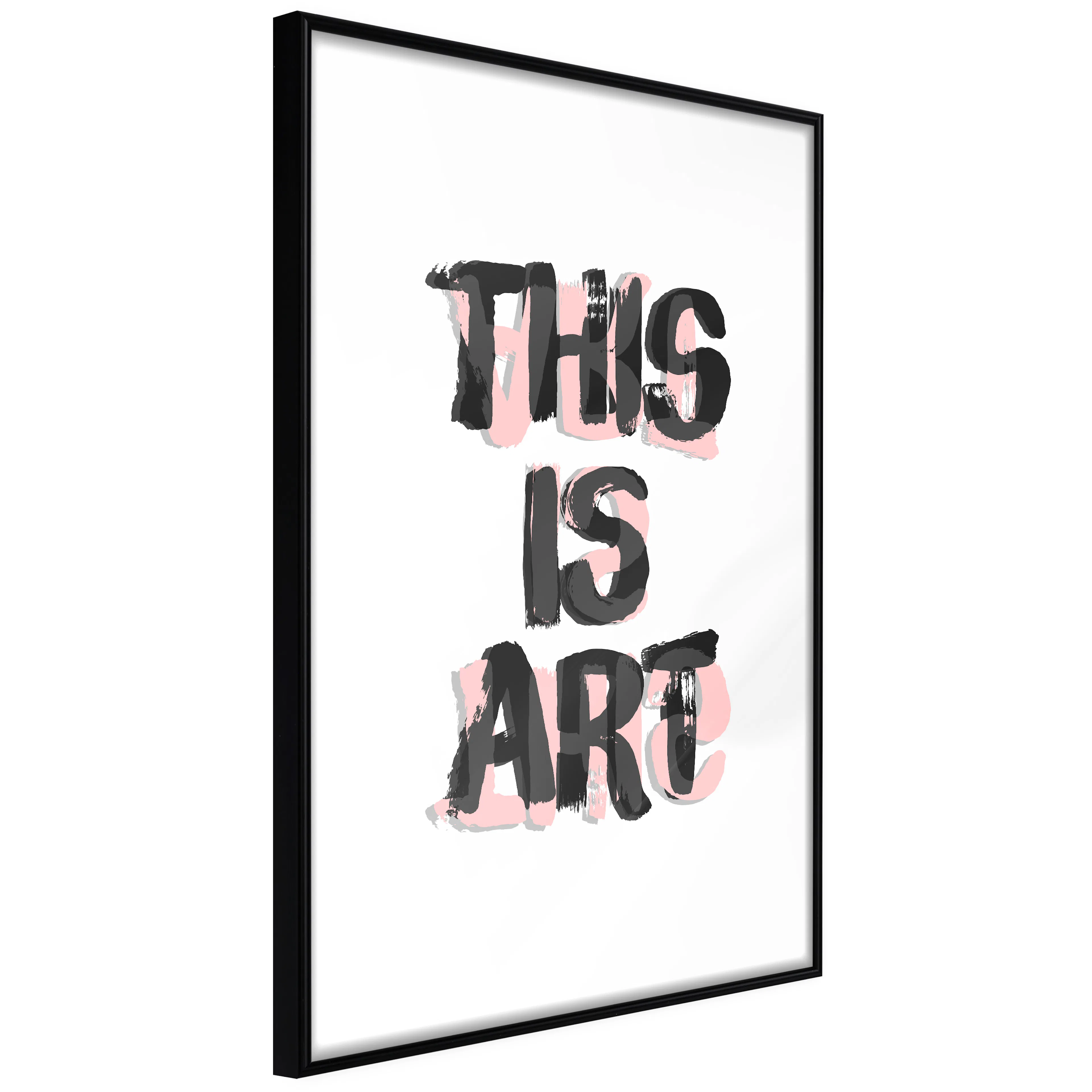 Affisch - This Is Art [Poster] 20x30 Svart ram, 20x30 cm