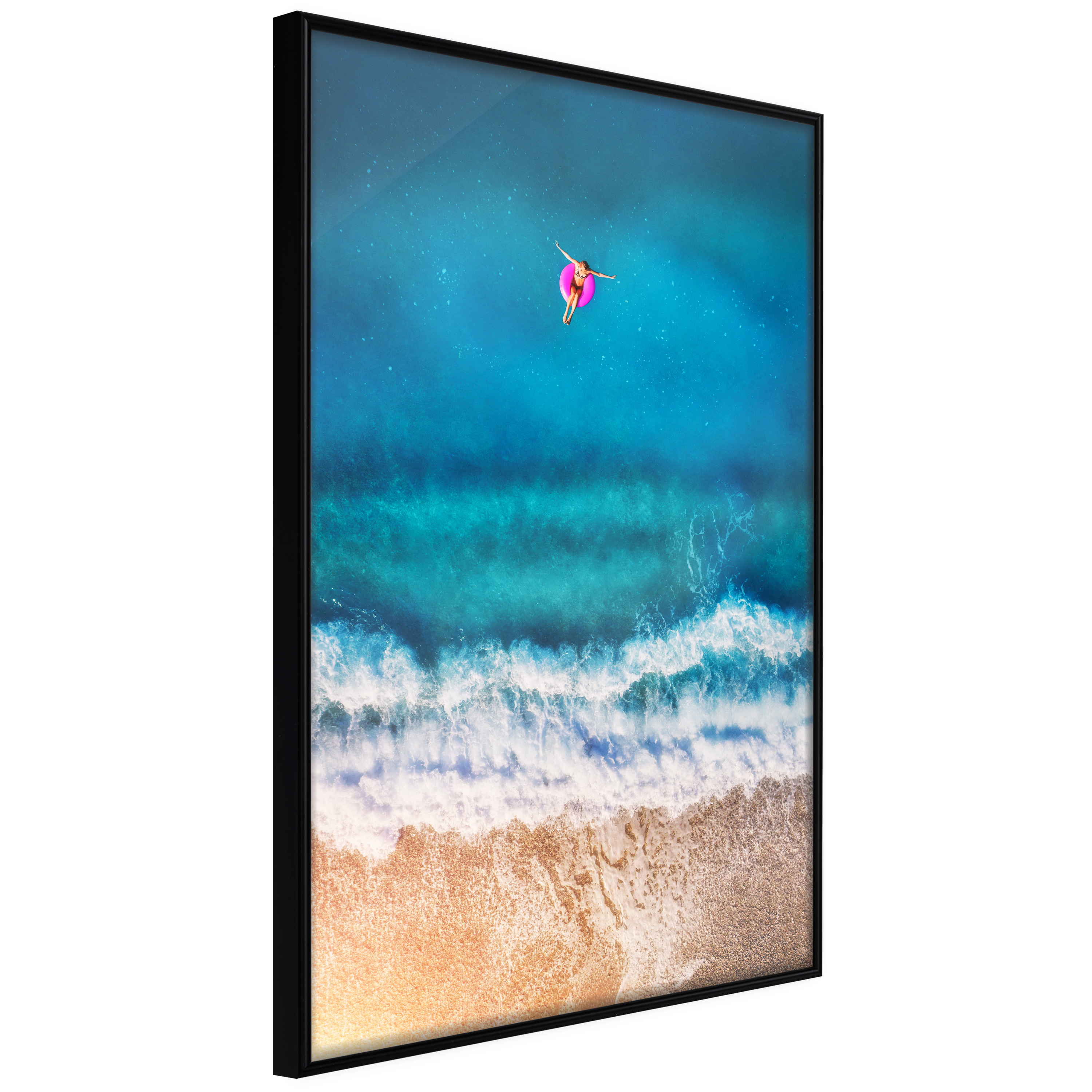 Poster Artgeist Affisch Swimming In The Sea