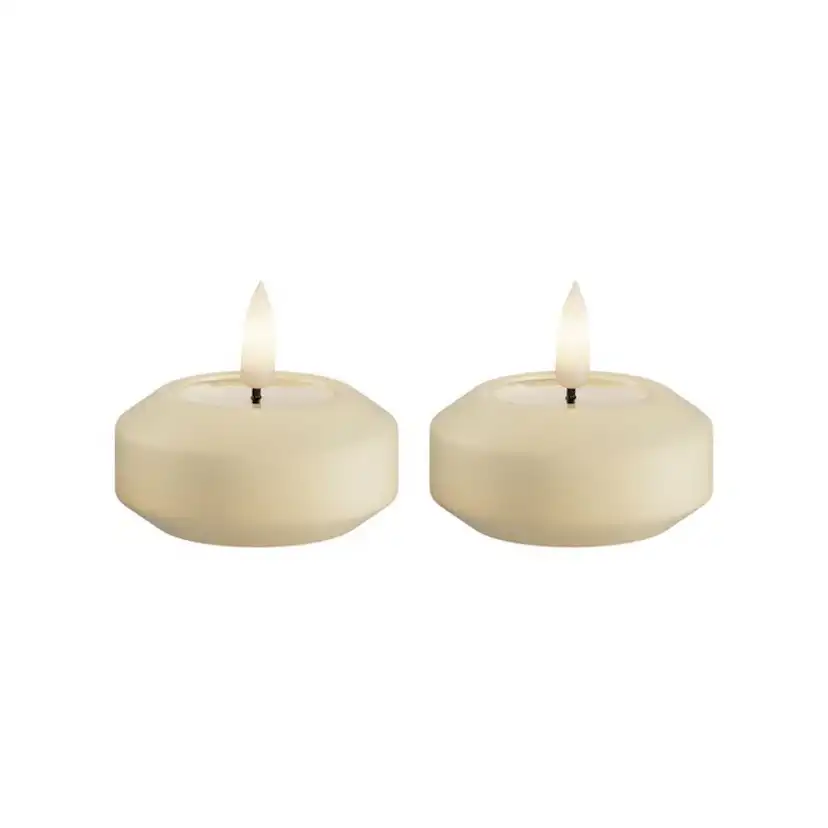LED-Värmeljus DeluxeHomeart Flytande 6,1 cm 2-pack