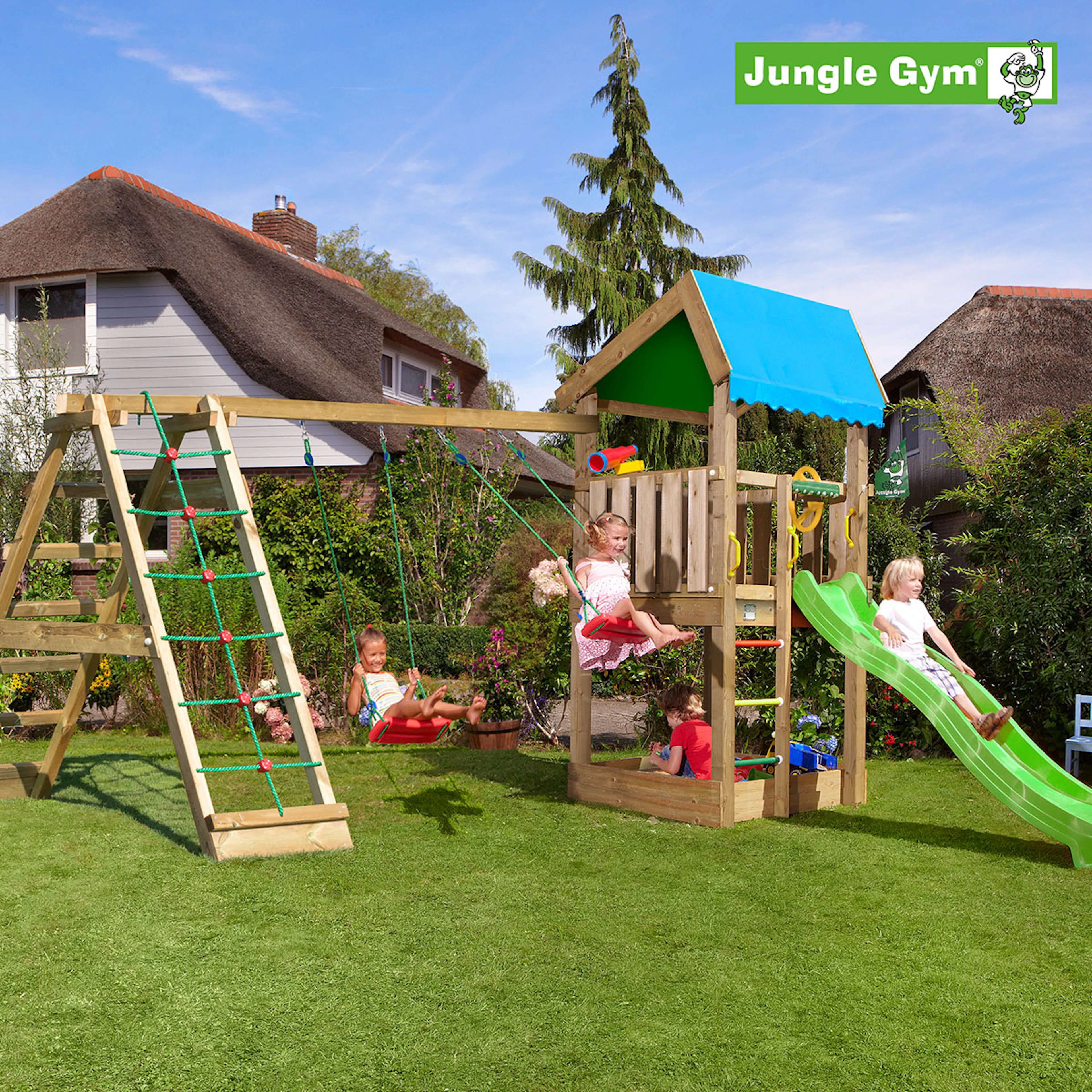 Lektorn Jungle Gym Home Komplett Inkl Climb Modul X'tra