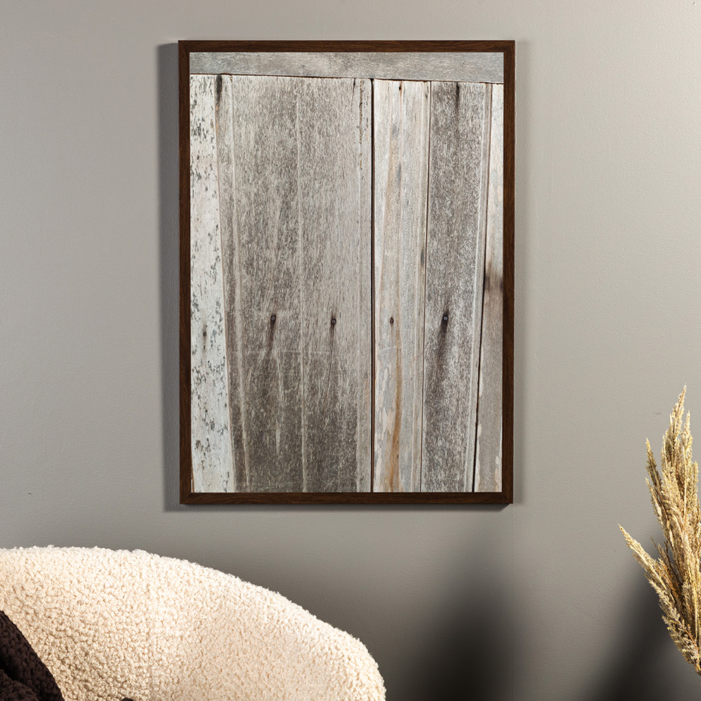 Posters Venture Home Wooden Wall Grå