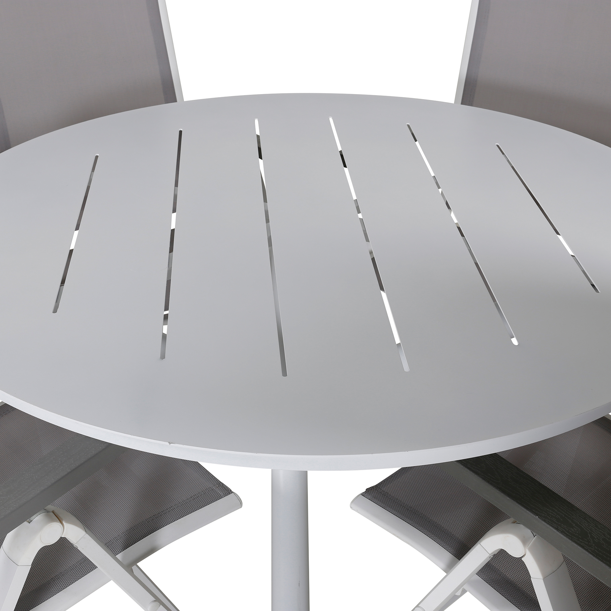 Matgrupp Venture Home Ande med 4 Laby Matstolar