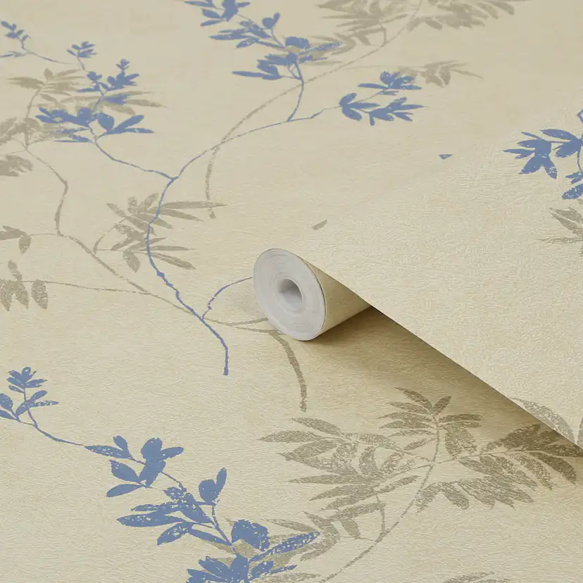 Tapet Laura Ashley Mari Guld 119841