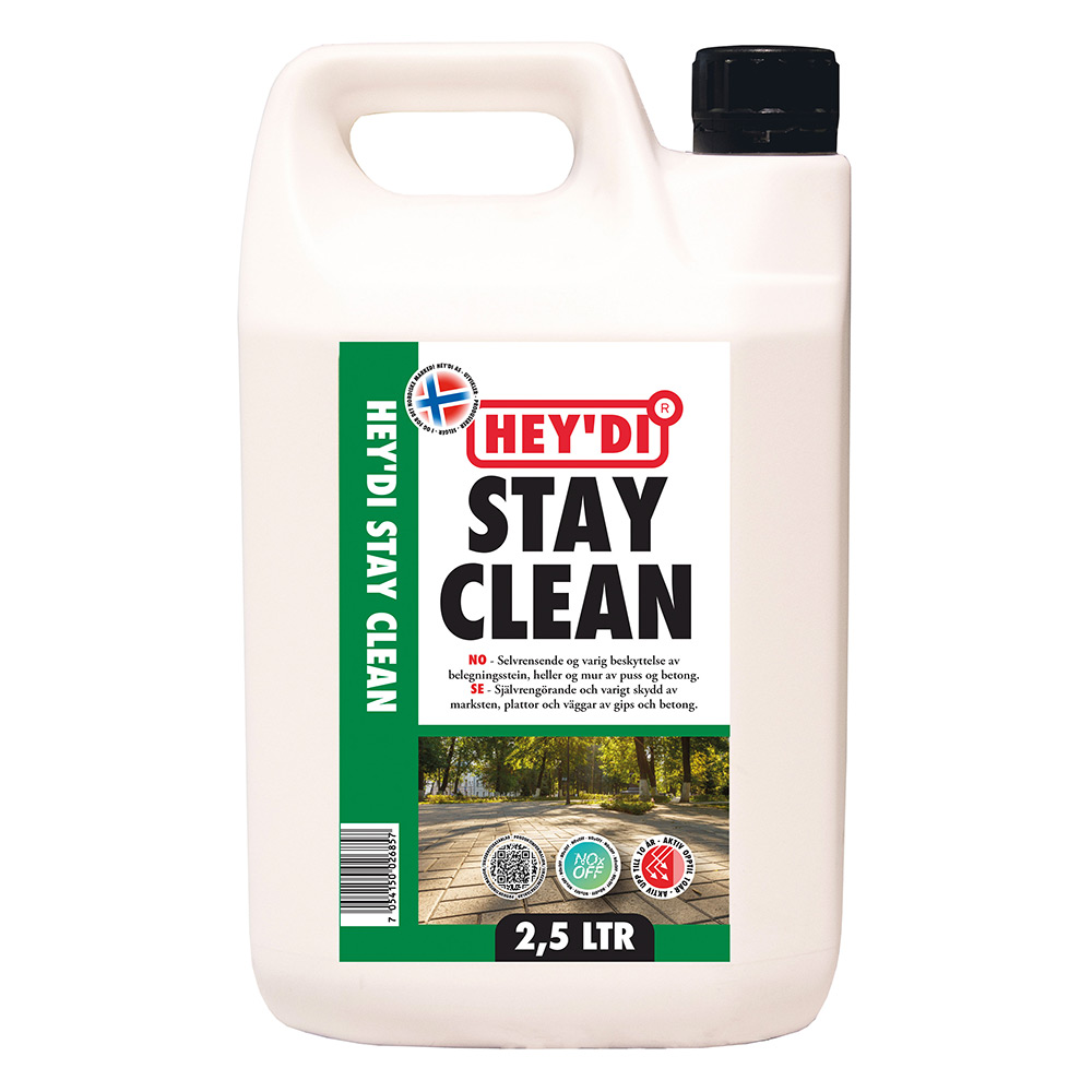 Impregnering Heydi Stay Clean 2,5 Liter