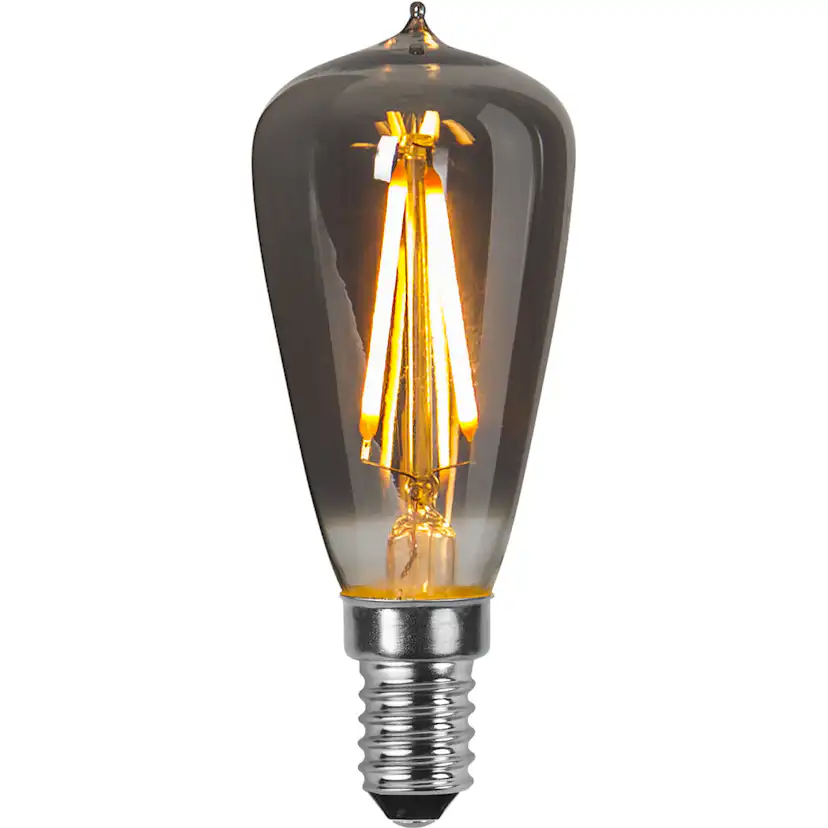 LED-Lampa Star Trading E14 ST38 30lm Smoke för Belysning