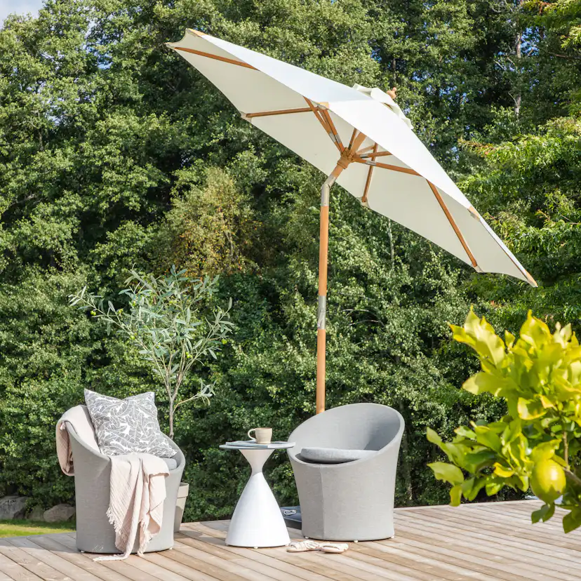 Cerox Umbrella, White, 270 Vit