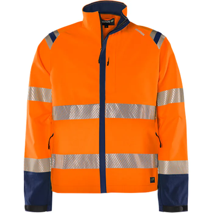 Varselorange/Marinblå