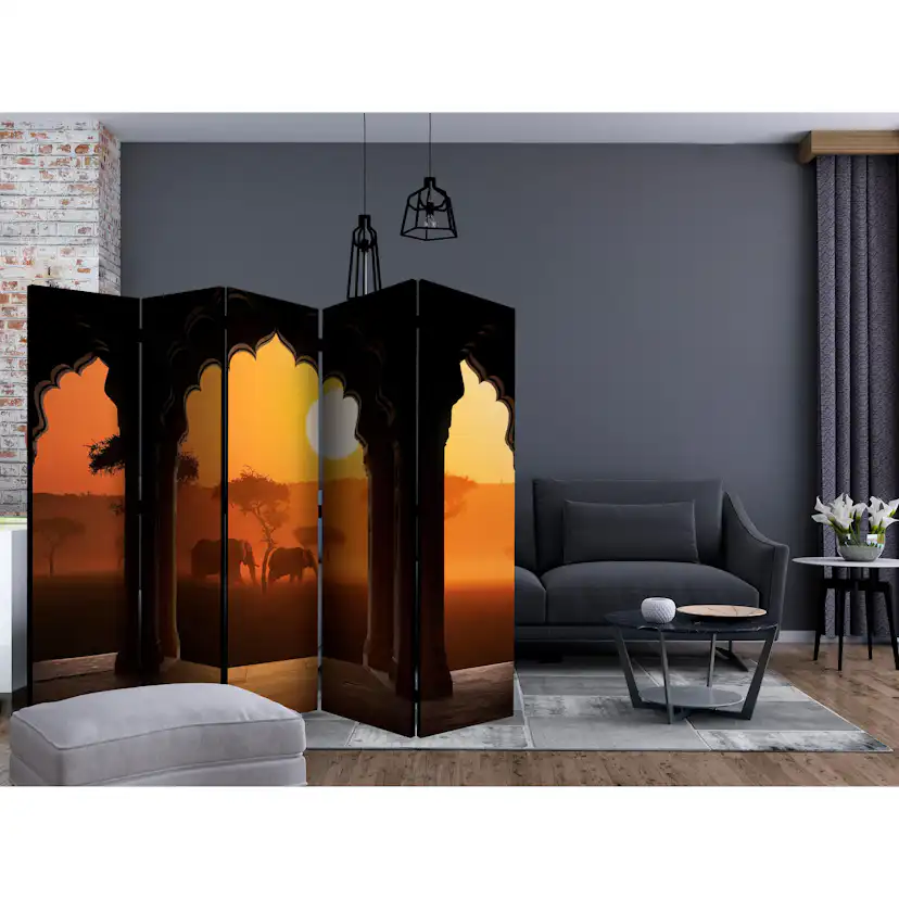 Rumsavdelare Skärmvägg Arkiio Hear Africa II 225x172 cm