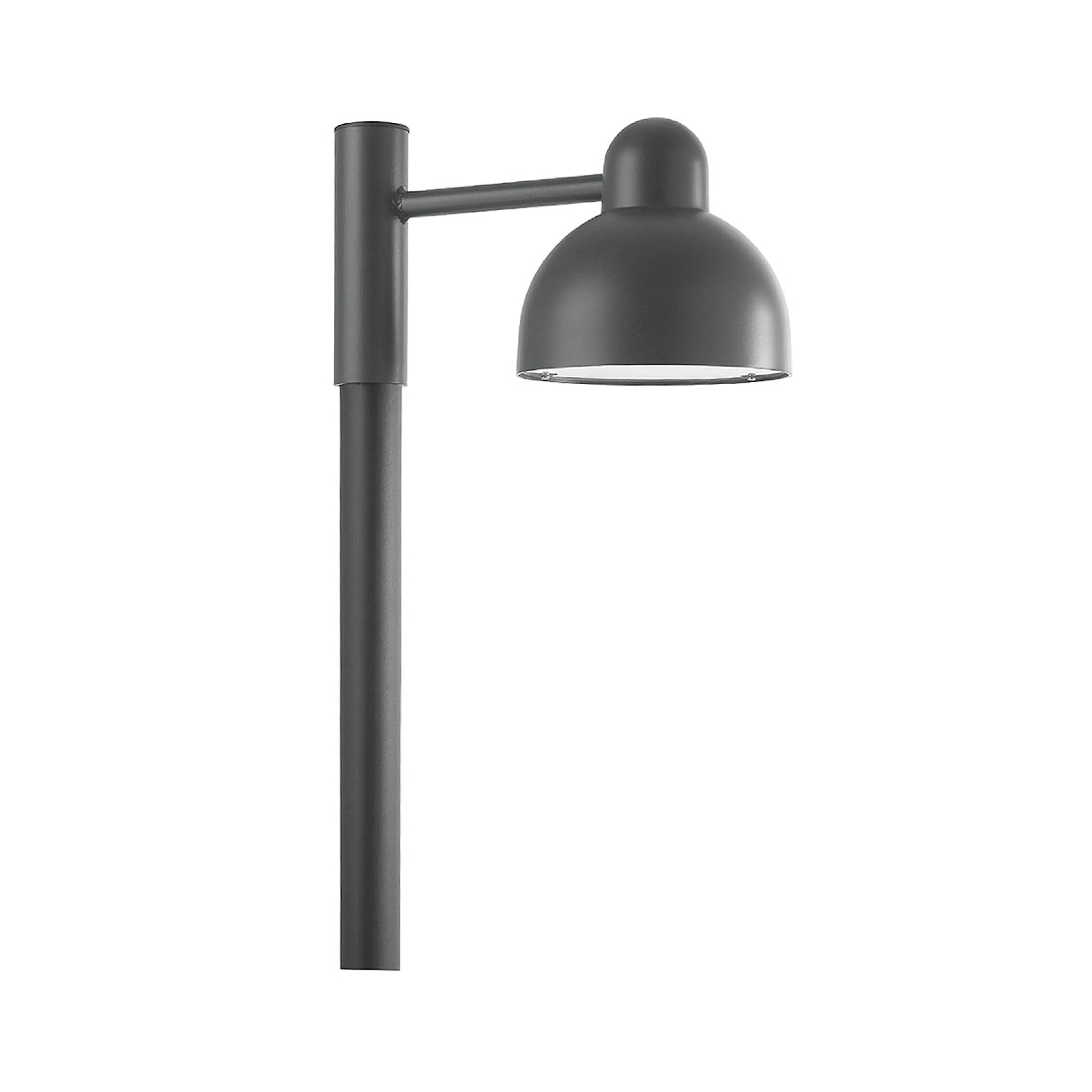 LYKTHUS FÖR STOLPE KOSTER 4000K 5070GR 17.5 W SYMM. 50MM Antracitgrå, 1625 lm