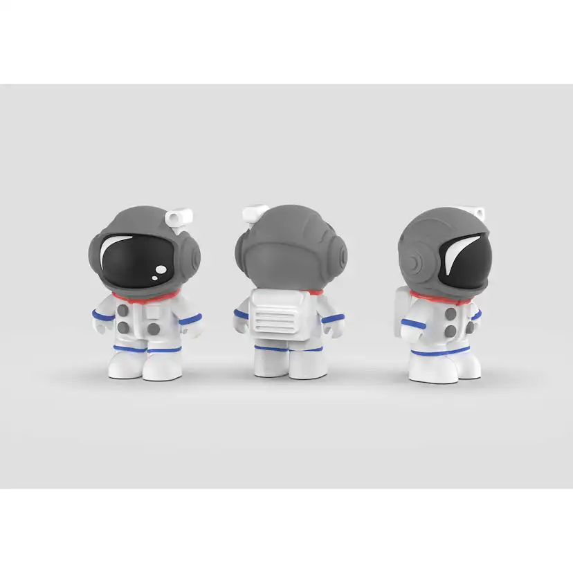 Luftfuktare MOB Humybot inkl Nattbelysning och Astronaut