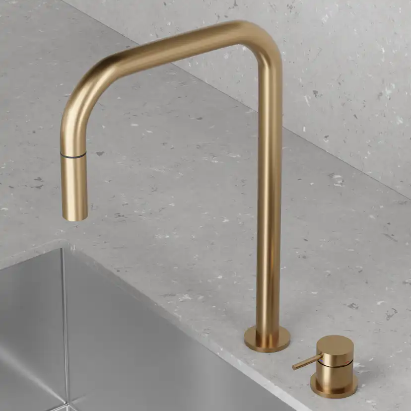Köksblandare Scandtap Harmonized K2P Square
