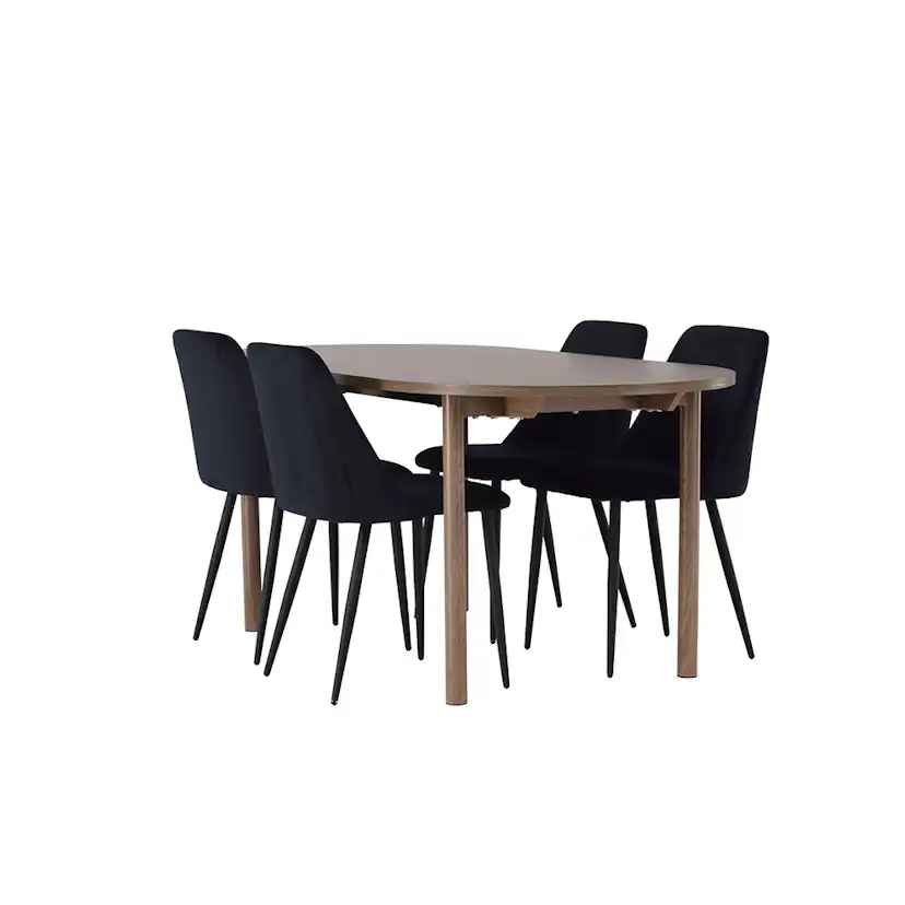 Matgrupp Venture Home Andy med 4 Night Stolar