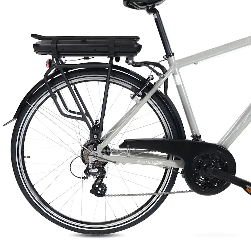 Elcykel Lyfco Herr 28" - Elian 13 Ah Silver