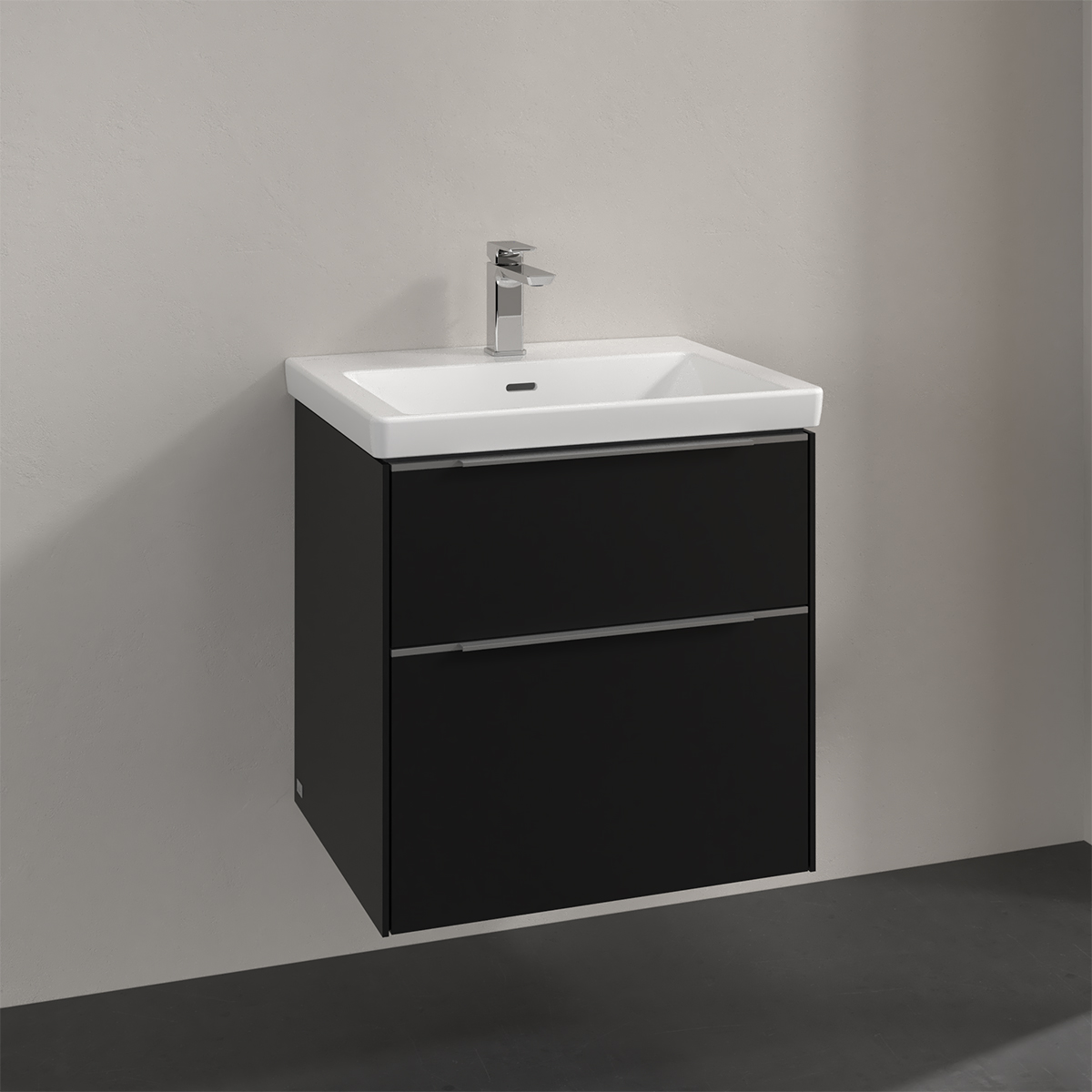 Tvättställsskåp Villeroy & Boch Subway 3.0 med 2 Lådor