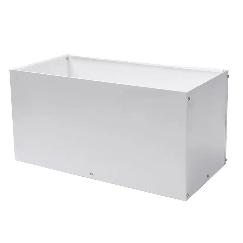 Vit kruka 80x40x40 cm 80x40x40 cm, vit