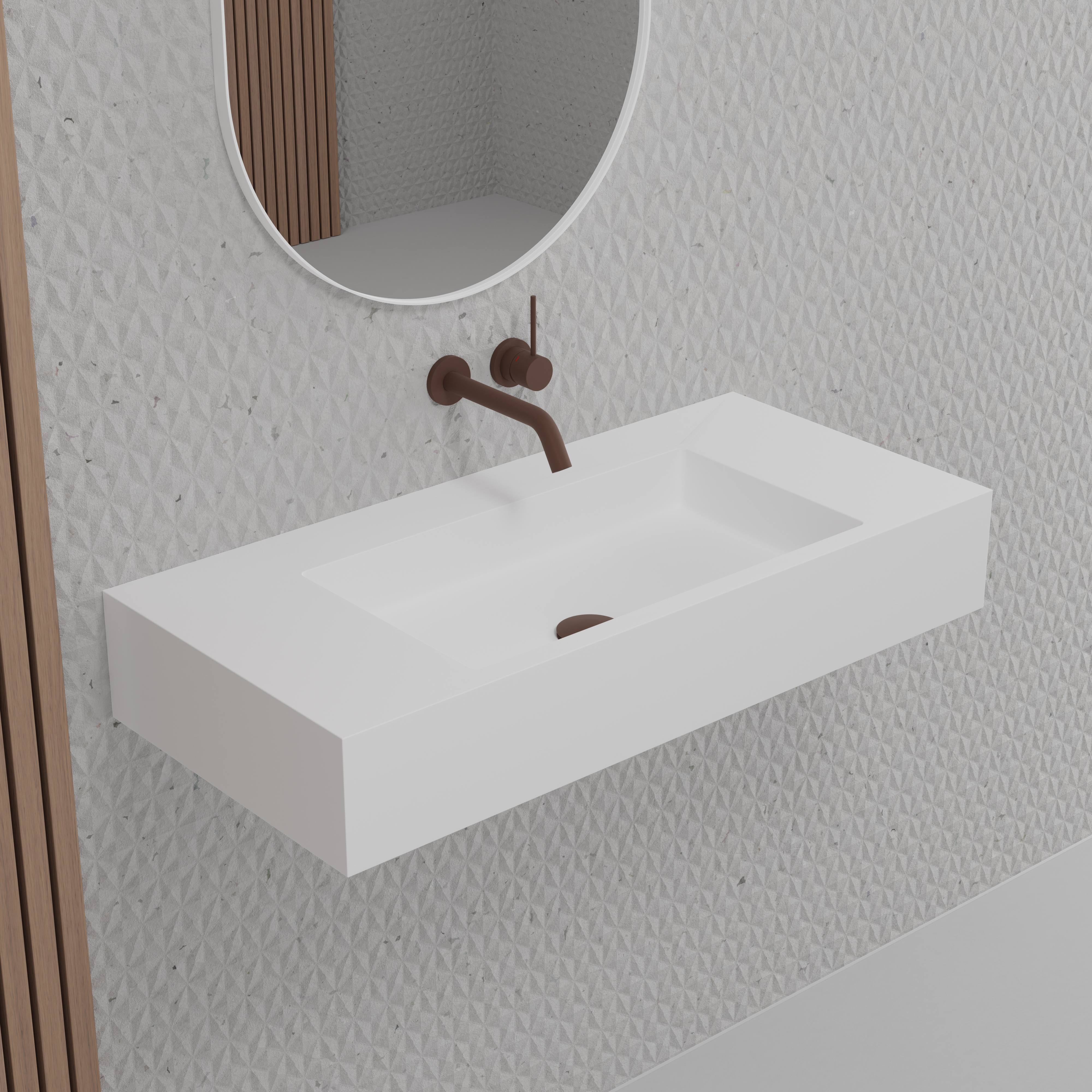 Tvättställ Scandtap Solid SW2