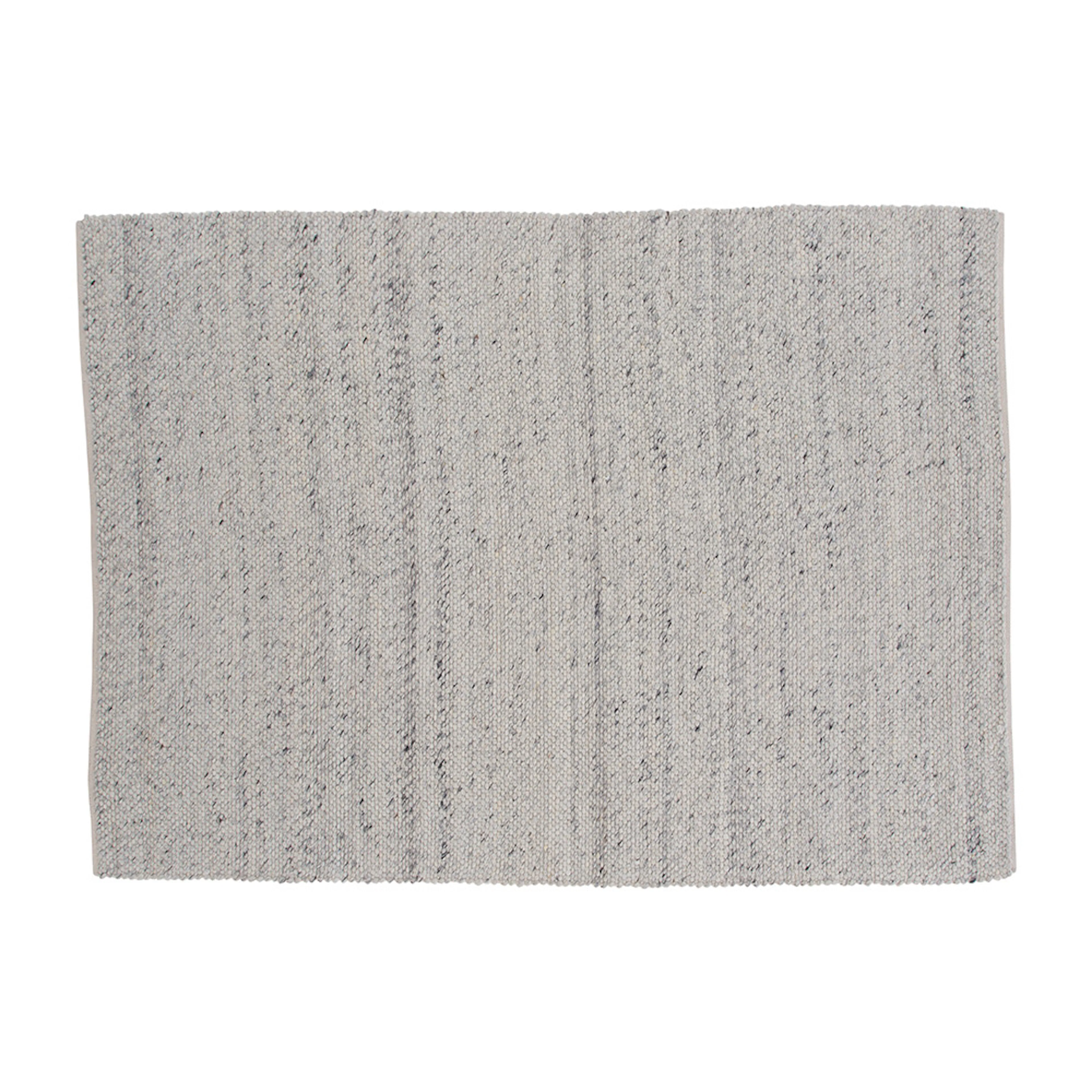 Ganga Wool Carpet 170x240cm Ivory Ivory, Mått: 243x171 cm