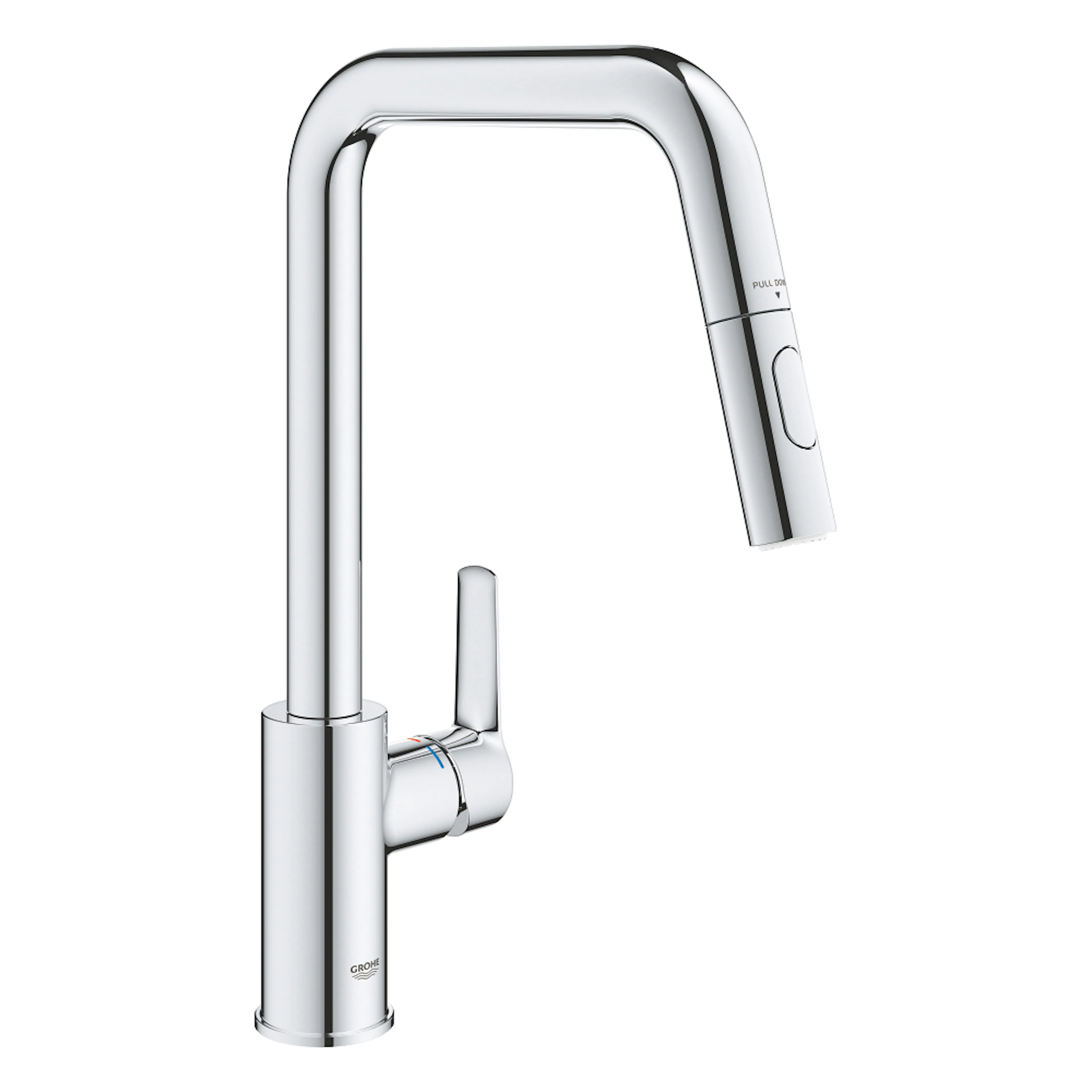 START KÖK U-PIP DUAL SPRAY Krom