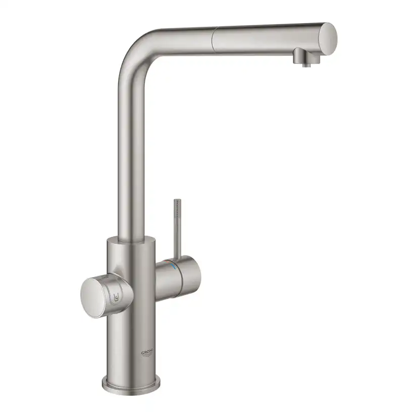 Köksblandare Grohe Blue Home med utdragbar L-pip Starter Kit Bluetooth