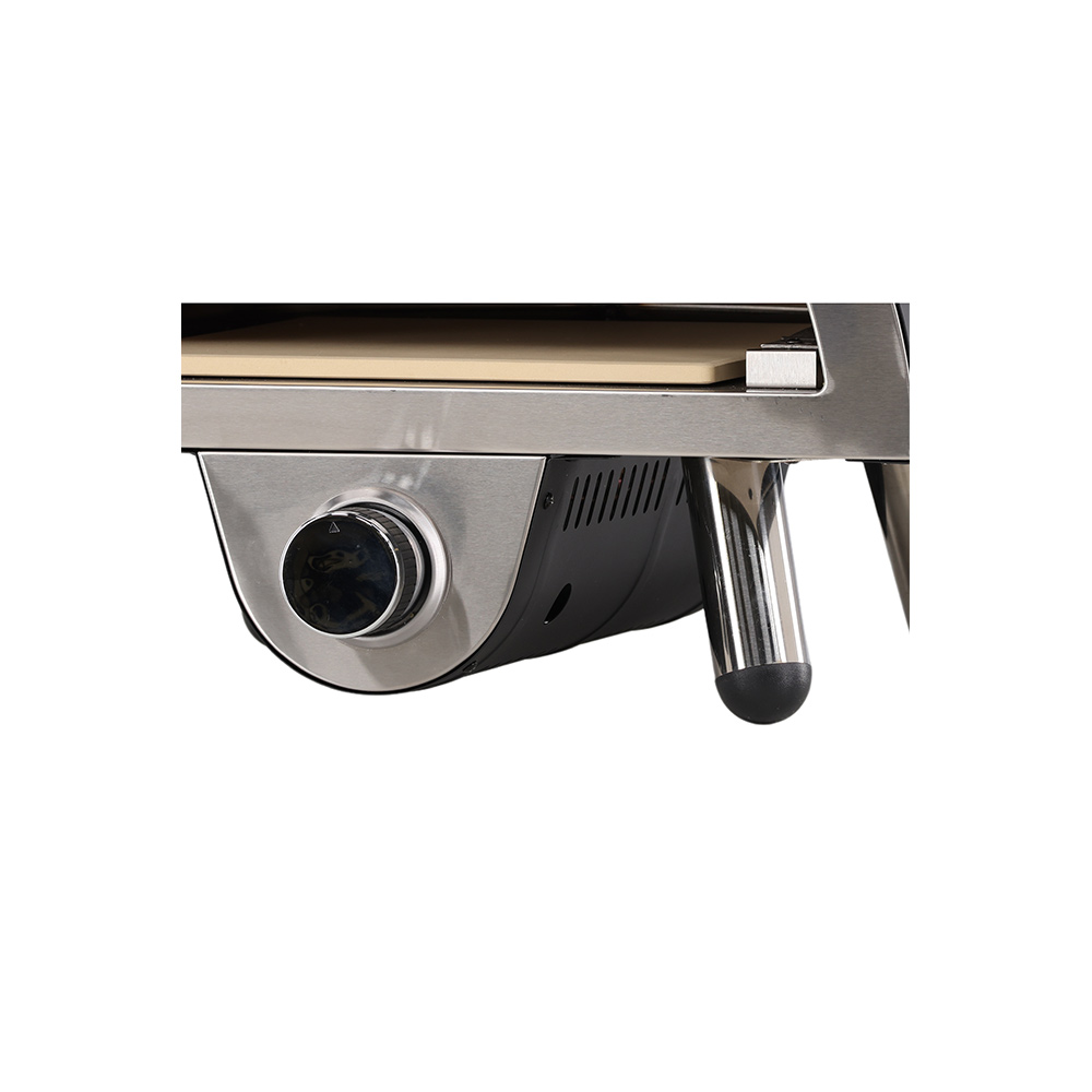 Pizzaugn Venture Home Sentosa Gasol i Svart Stål & Keramikplatta