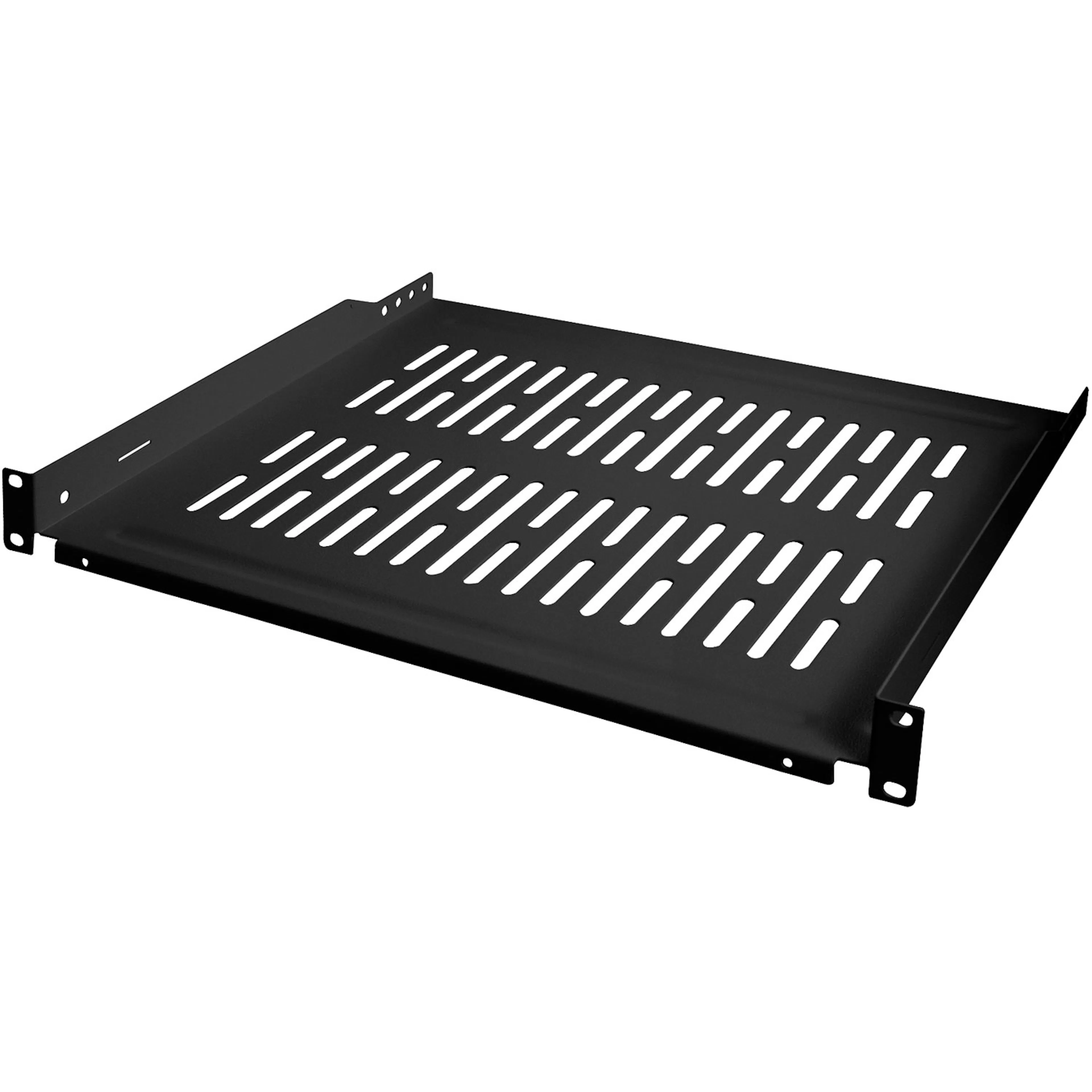 Serverskåpshylla  LogiLink 19" Svart