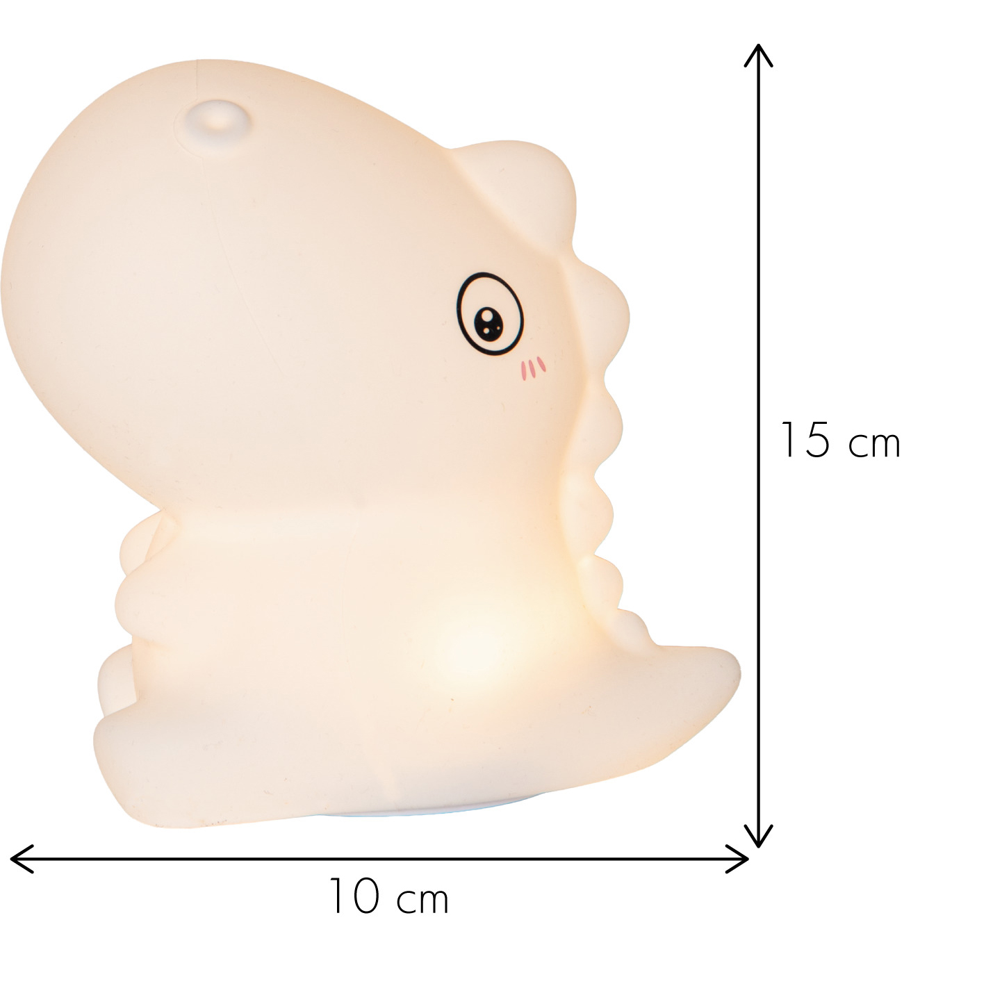 LED-Nattlampa Star Trading Functional Dinosaur USB