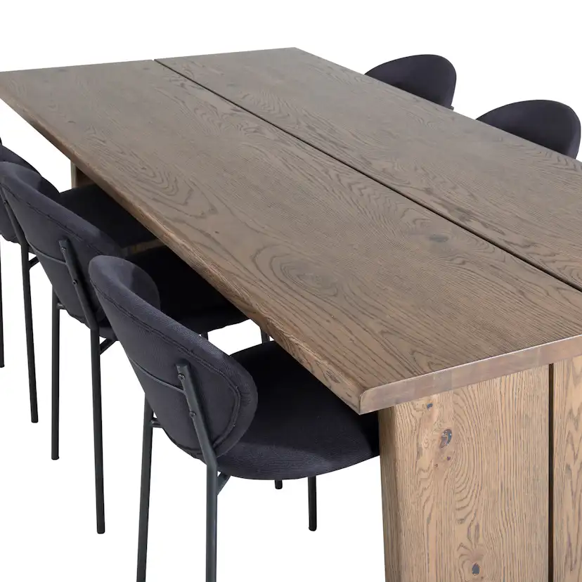 Matgrupp Venture Home Lotus med 6 Valor Stolar