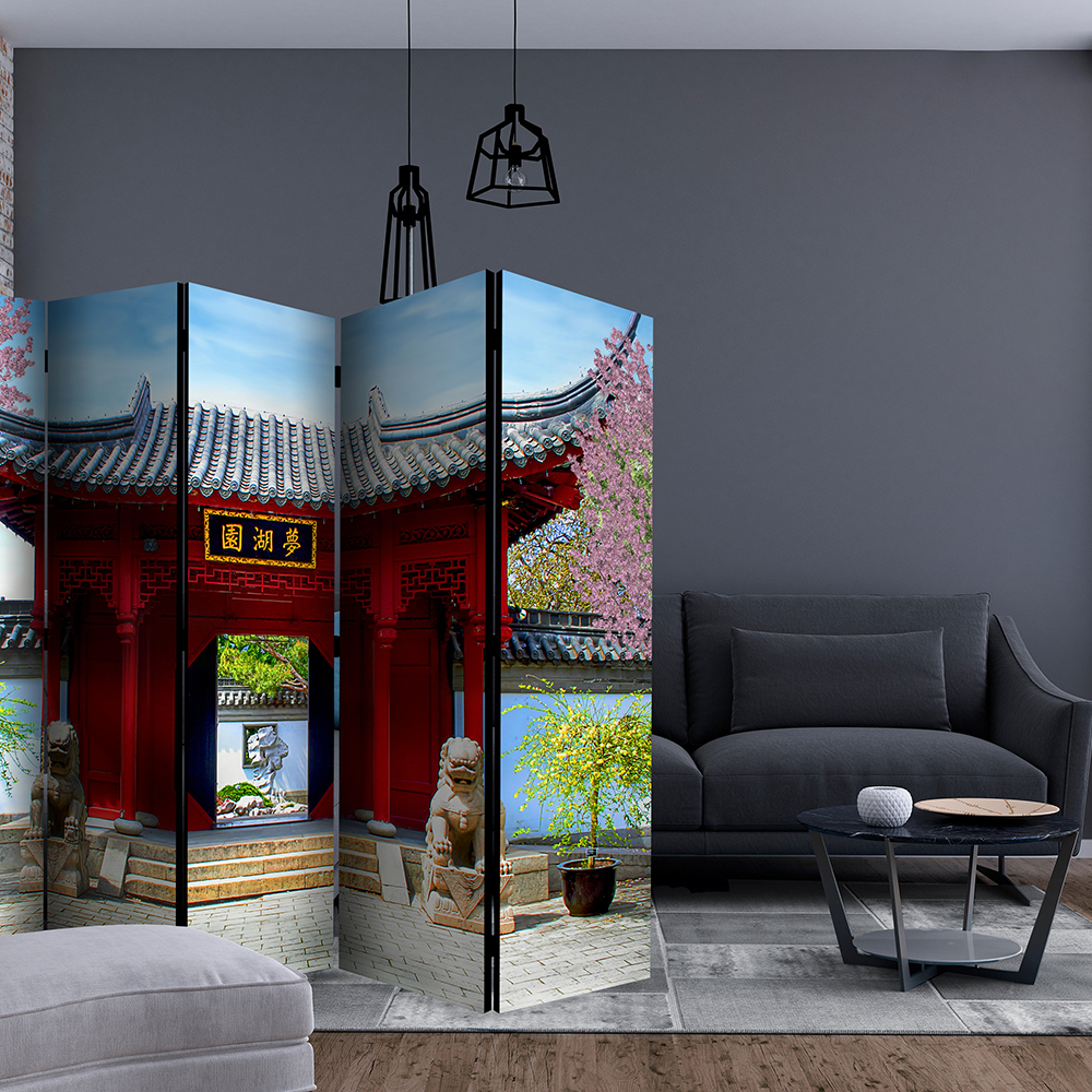 Rumsavdelare Skärmvägg Arkiio Chinese Botanical Garden Of Montreal Quebec Canada II 225x172 cm