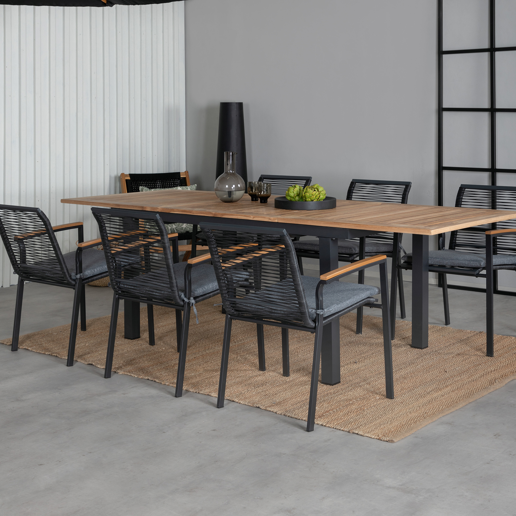 Matgrupp Venture Home Perla 160 med 6 Douglas Matstolar