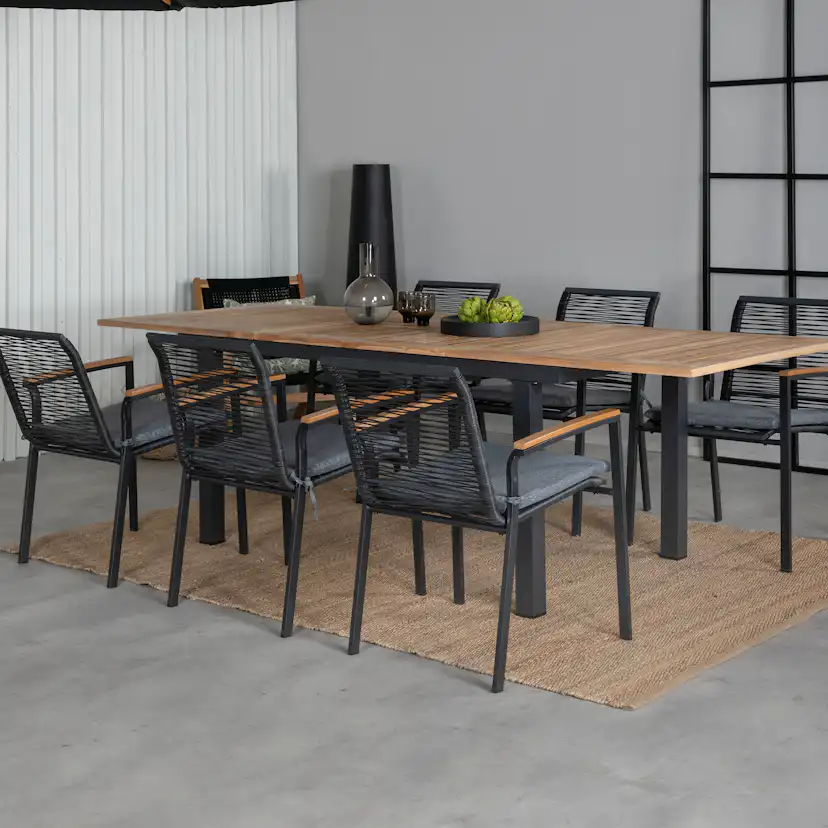 Matgrupp Venture Home Perla 160 med 6 Douglas Matstolar
