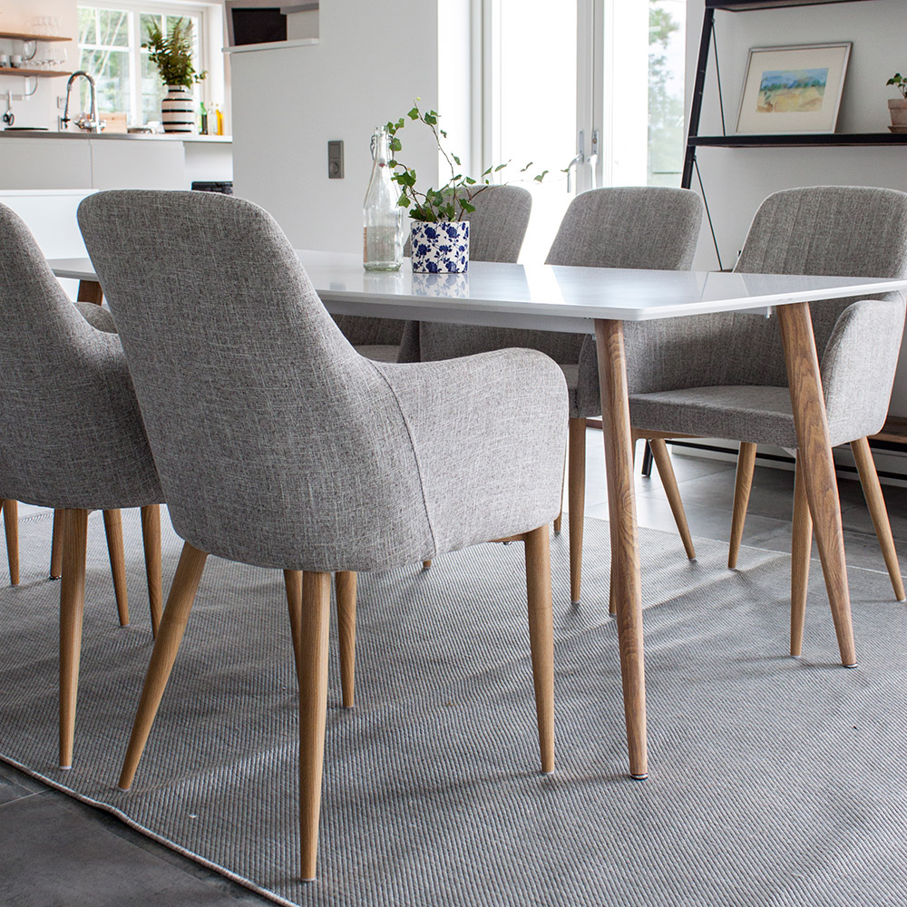 Matgrupp Venture Home Pontus Casper med 6 Stolar