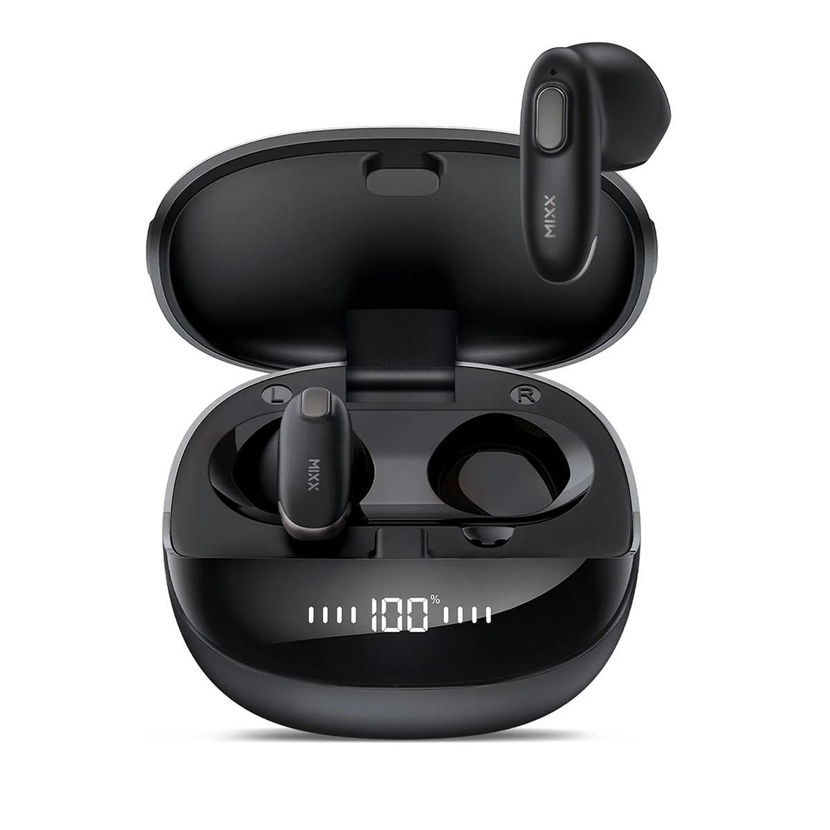 Hörlurar MIXX Hybrid Charge 2 In-Ear TWS Qi - Trådlösa & Laddningsbara