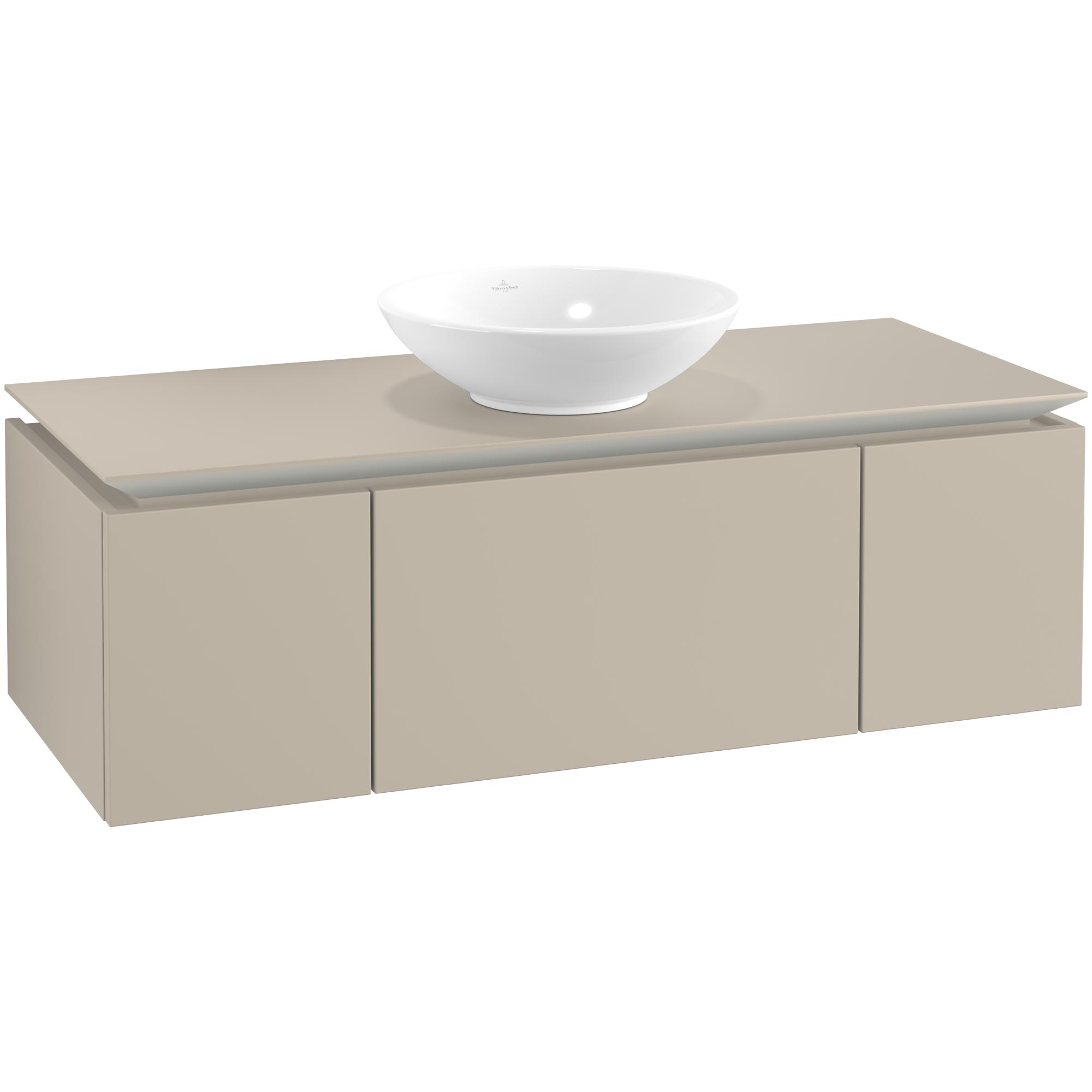 Tvättställsskåp Villeroy & Boch Legato Kompakt med 3 Lådor för Ytmonterat Tvättställ från Övriga V&B Serier